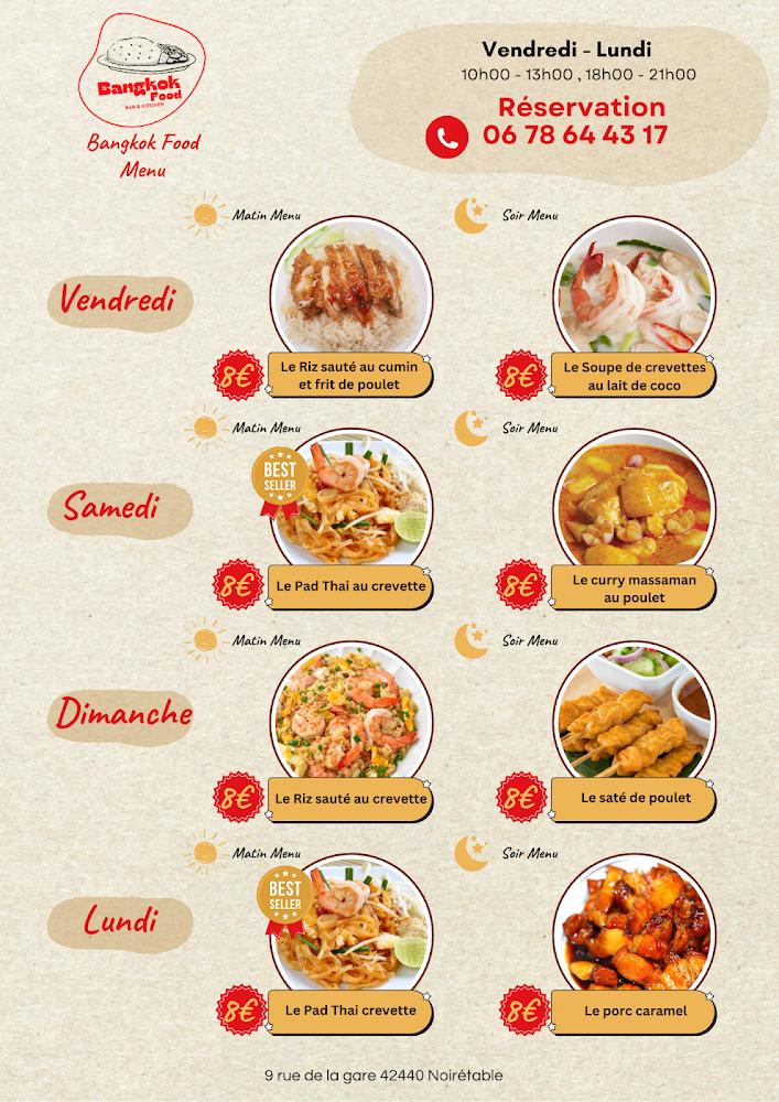 Bangkok Food - Menu Image 2