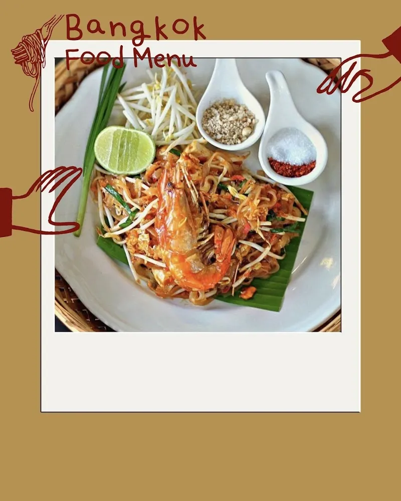 Pad Thaï Aux Crevettes Poulet